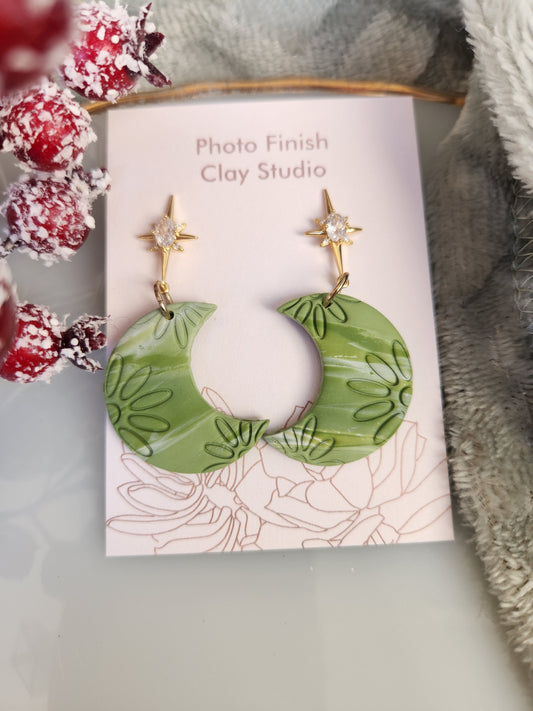 North Star Dangle Earrings